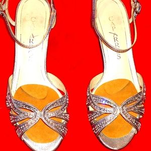 Size 5.5B Sparkle Kitten Heels